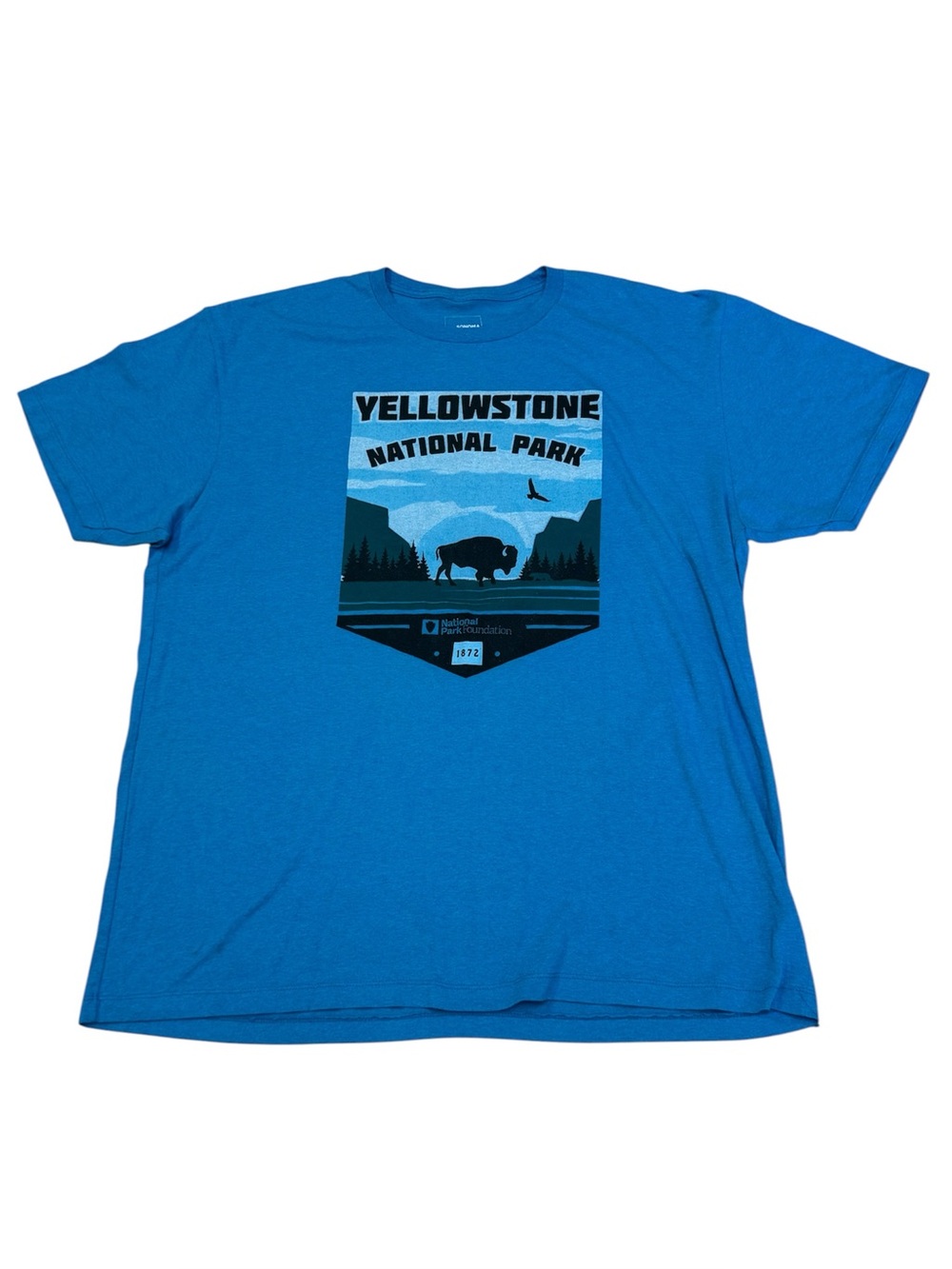 Sonoma Men’s Yellowstone National Park Blue T-Shirt Tee Size 2XL